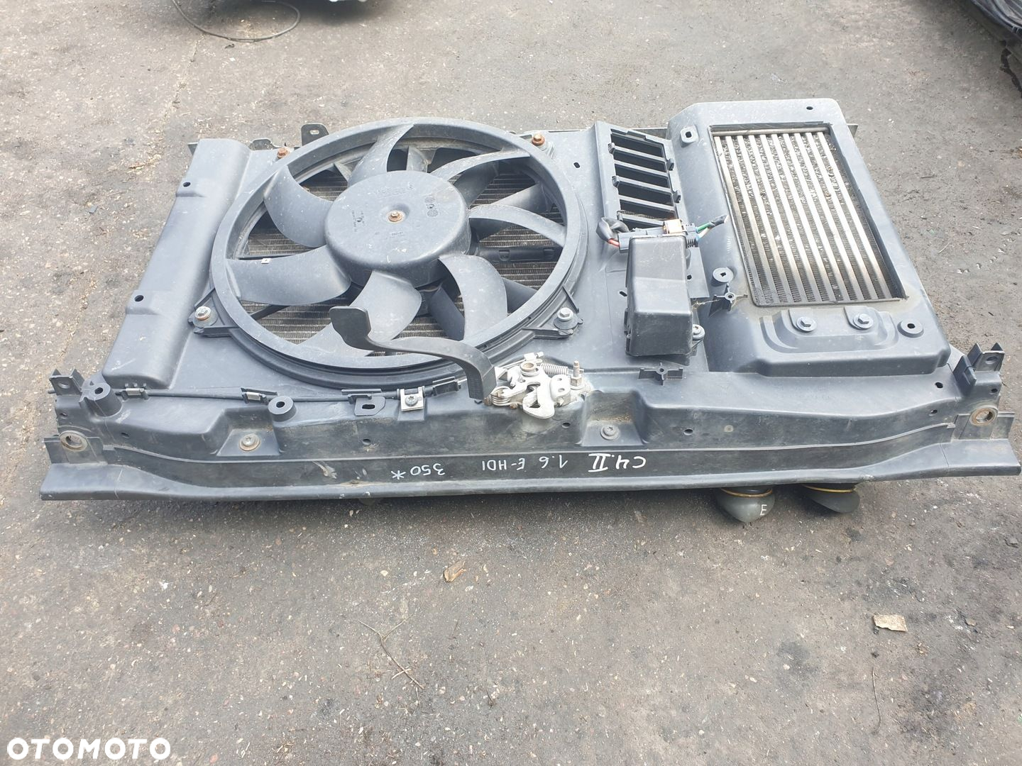 CHŁODNICE WENTYLATOR CITROEN C4 II 1.6 E-HDI - 3