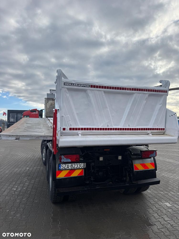 MAN TGS 2008r 8x4 3 STRONNY WYWROT + Hydroburta!!! - 8