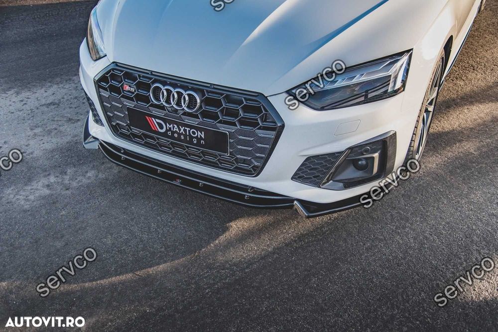 Prelungire bara fata Audi S5 A5 S-Line F5 2019- v14 - Maxton Design - 2