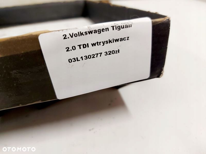 volkswagen tiguan 1 i 5n 2.0 tdi wtryskiwacz wtrysk paliwa 03l130277 - 11