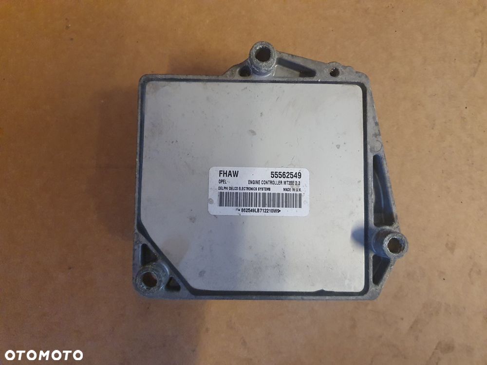 KOMPUTER STEROWNIK SILNIKA OPEL ASTRA ZAFIRA 1.6 16V 55562549 - 3