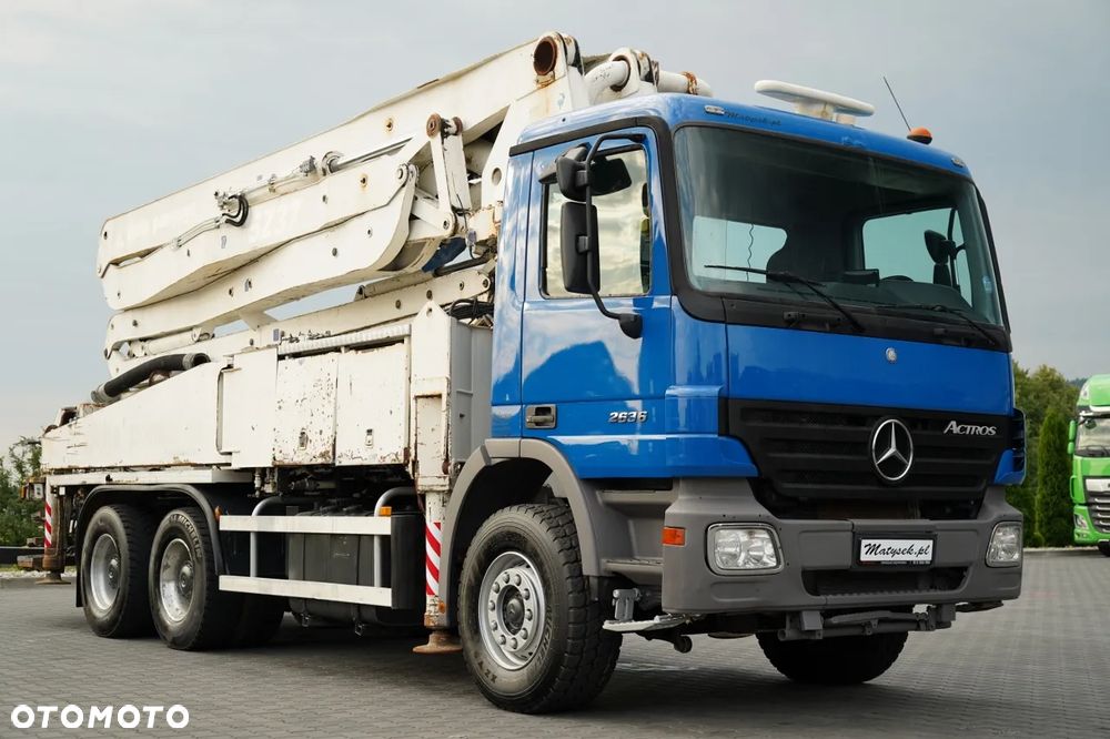 Mercedes-Benz ACTROS 2636 / POMPA SERMAC 5Z37 / 37  METRÓW / STEROWANIE RADIOWE / EPS + SPRZĘGŁO - 6