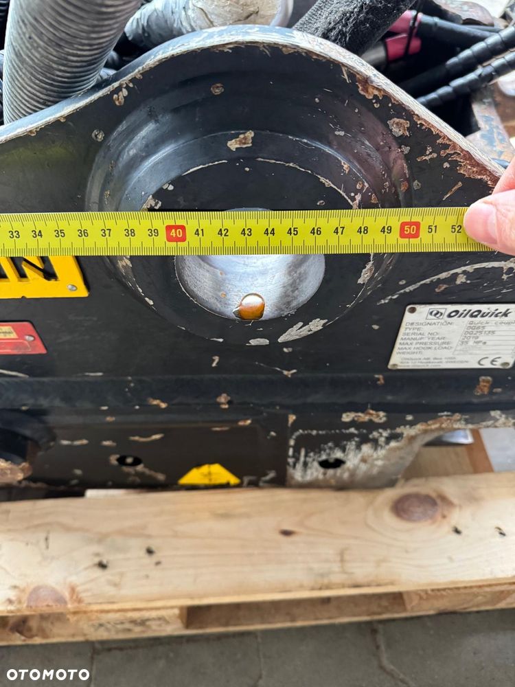 Szybkozłącze Hydraulicze OilQuick Q65 + 2  łyżki i widły - 6