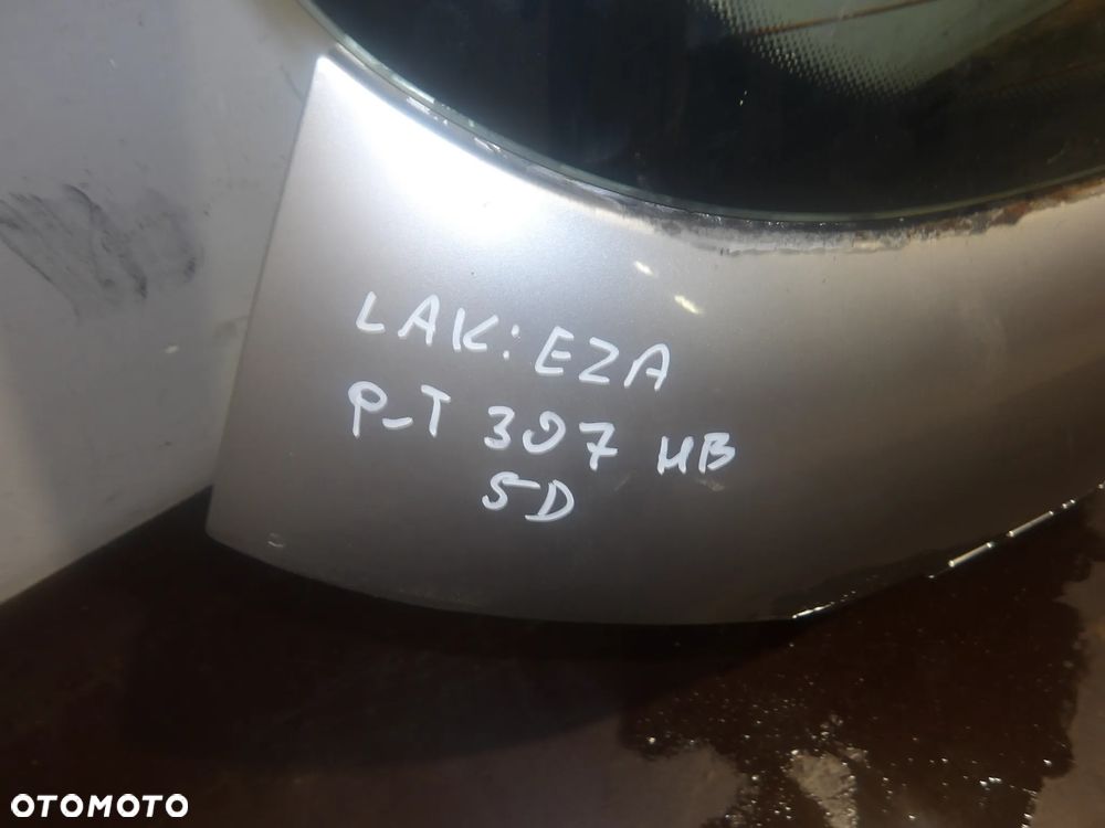 PEUGEOT 307 2.0B HB 5D KLAPA BAGAŻNIKA - 2