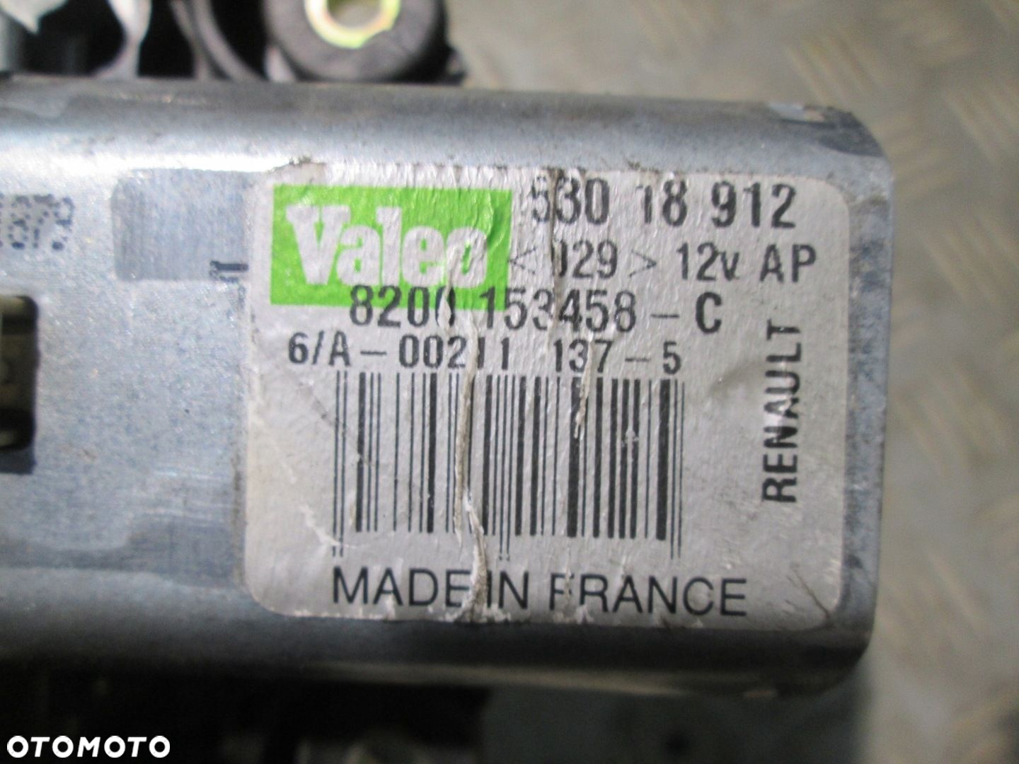 SILNICZEK WYCIERACZKI TYŁ RENAULT GRAND SCENIC II 03 8200153458C - 3