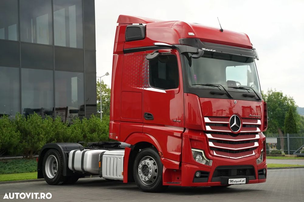Mercedes-Benz ACTROS 1845 / MEGA / PLATĂ JOSĂ / MP5 / SPAȚIU MARE / 100% ANVELOPE - 6