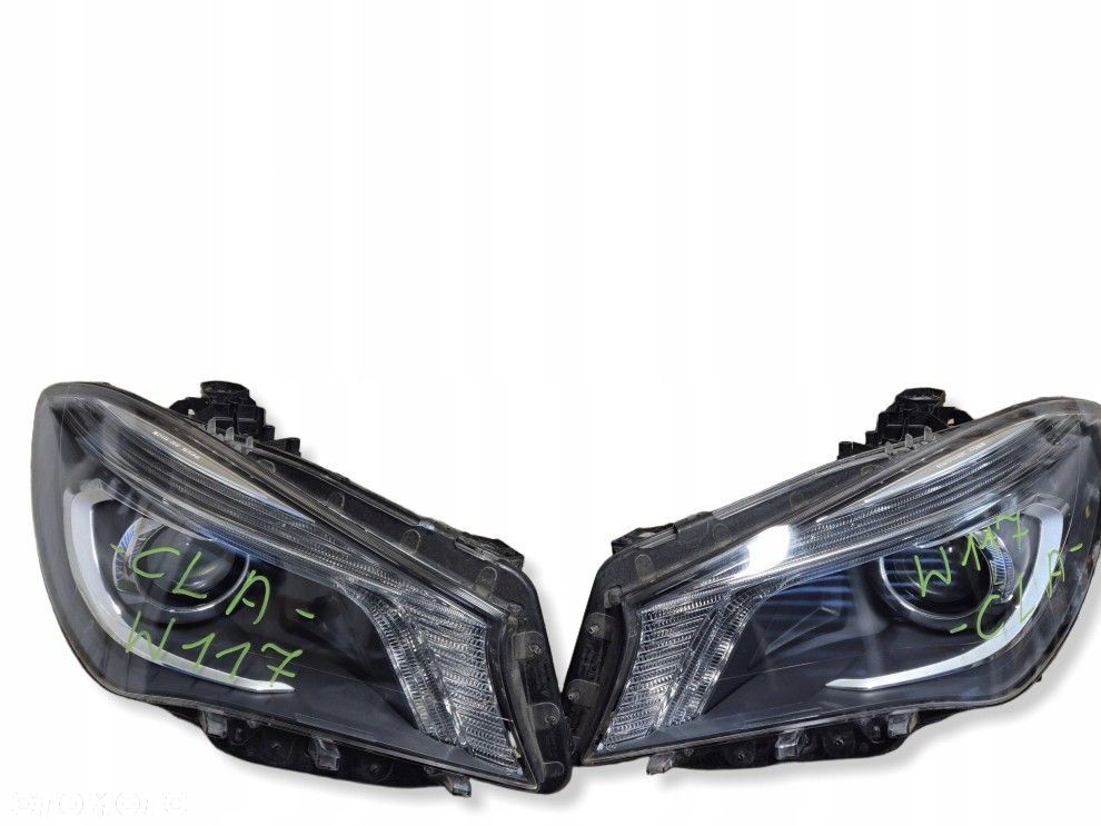 mercedes cla w117 xenon nie skrętny z led europa lewa - 2