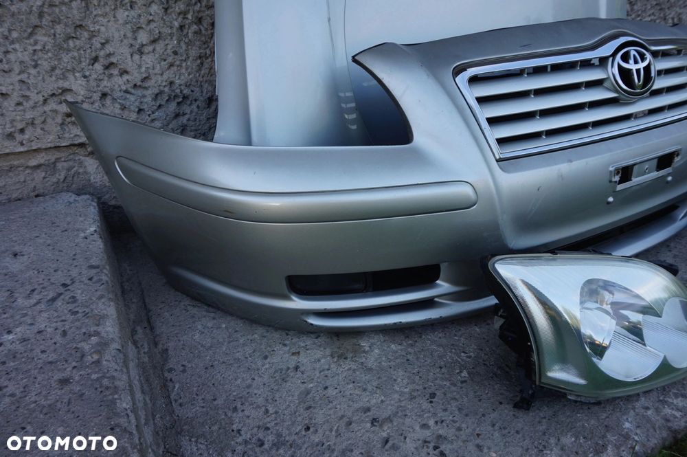 ZDERZAK MASKA BŁOTNIK KOMPLETNY PRZÓD TOYOTA AVENSIS T25 03/06r - 3