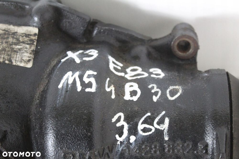 DYFER MOST BMW X3 E83 PRZÓD M54 3.0B M54B30 3.64 - 2