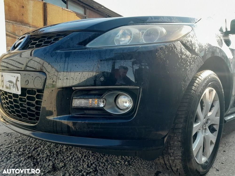 Bara fata Mazda CX - 7 2006 - 2012 Negru (541) model cu spalatoare far MODEL BENZINA - 4