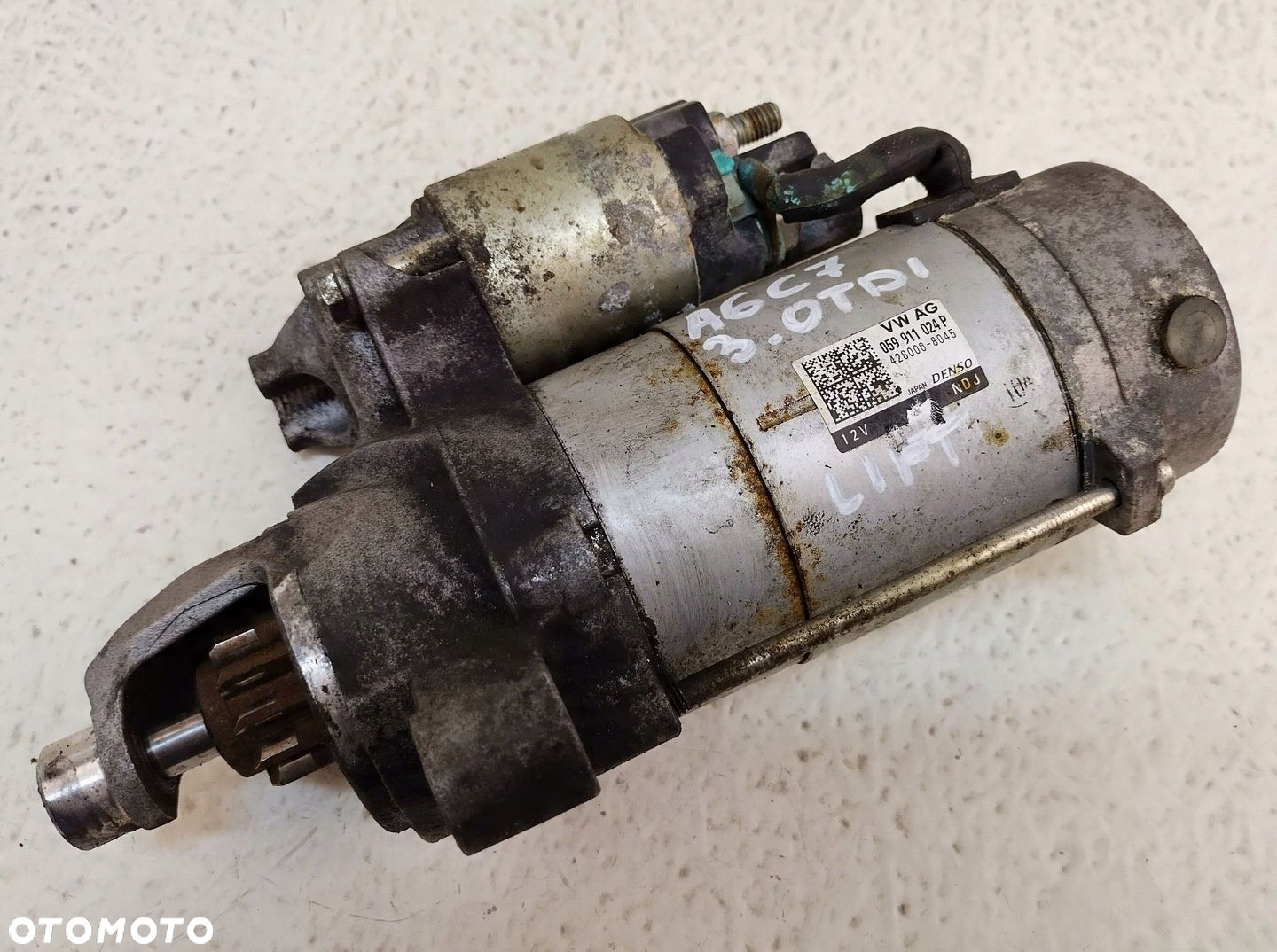 AUDI A6 S6 C7 4G LIFT 15-18 3.0 TDI CRTD ROZRUSZNIK SILNIKA 059911024P - 2