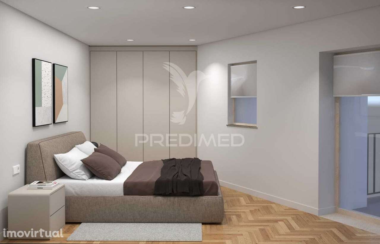 Fantástico apartamento T2 novo e moderno com excelente exposição solar - Grande imagem: 4/5