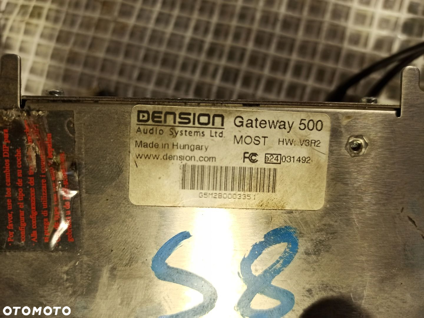 AUDI A8 D3 4E0 S8 DENSION GATEWAY 500 EMULATOR MMI AMI KABLE KOMPLET - 9