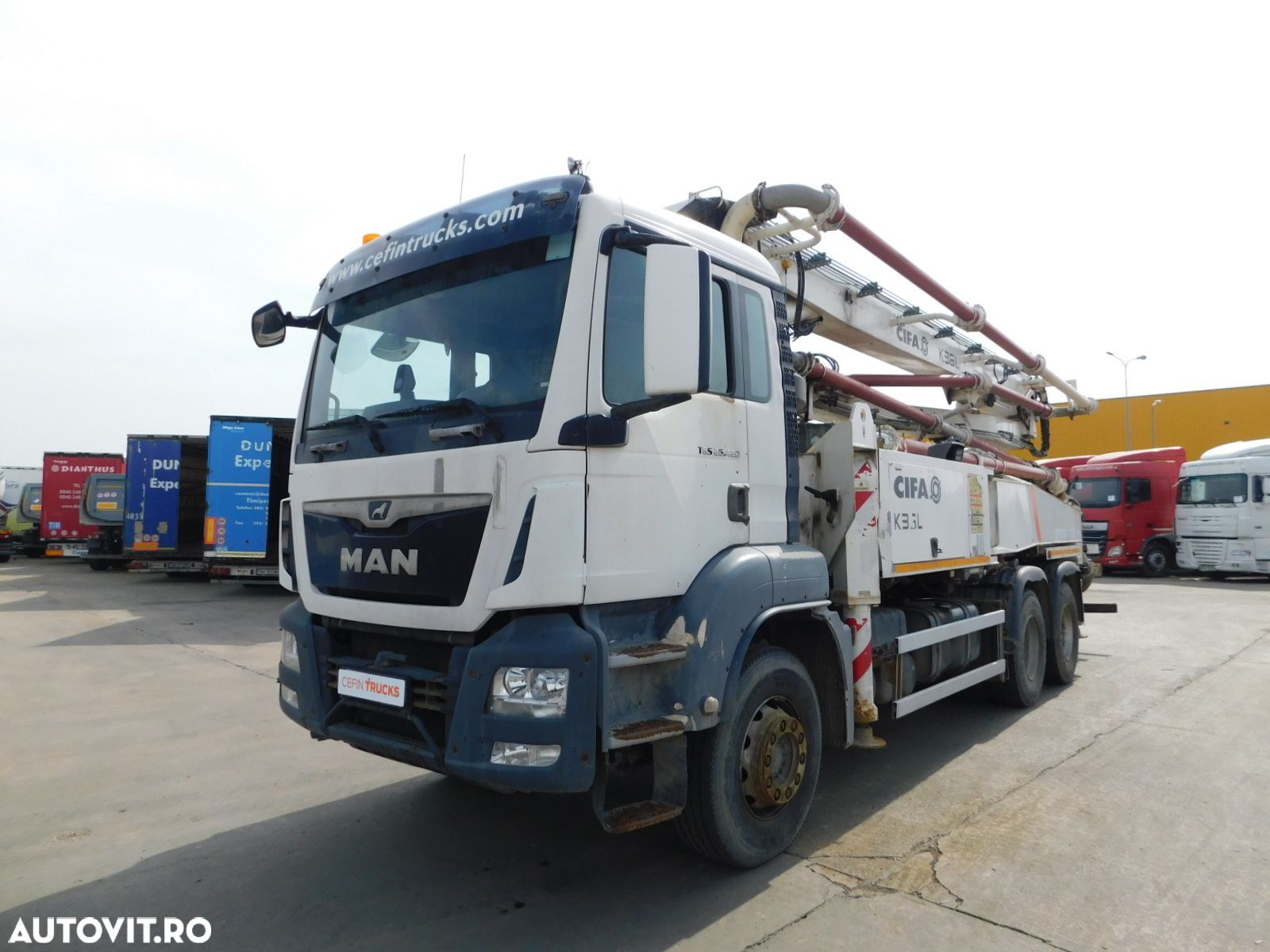 MAN Tgs pompa cu cifa - 1