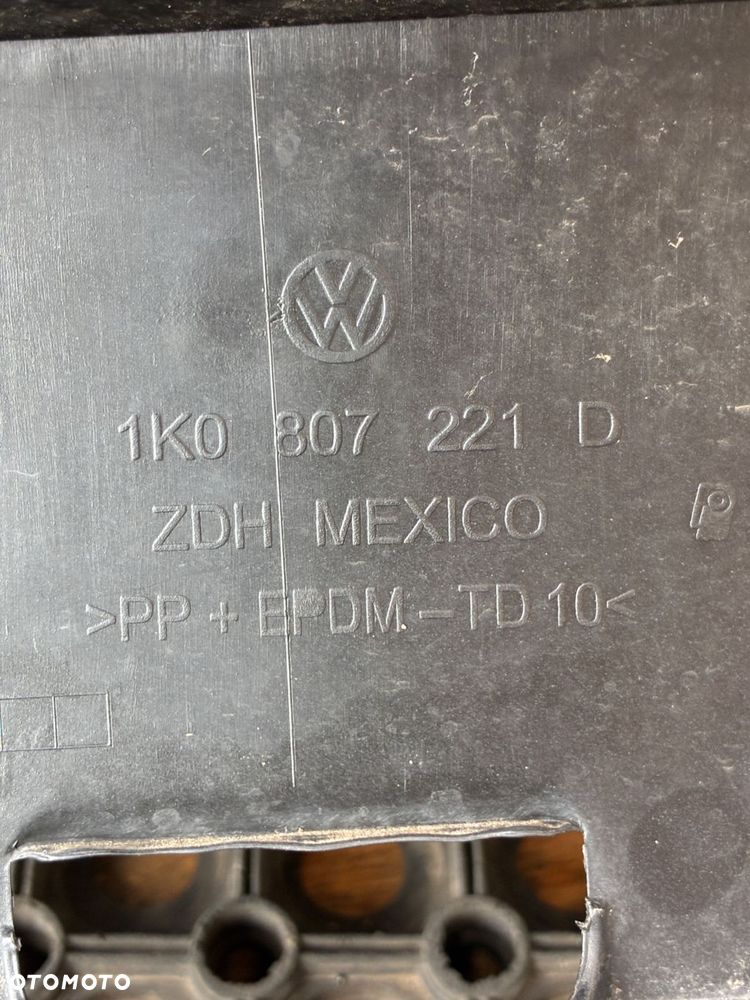 VW GOLF V 5 1K  KOMBI 1K0807221D SKORUPA ZDERZAK PRZÓD  PRZEDNI - 12