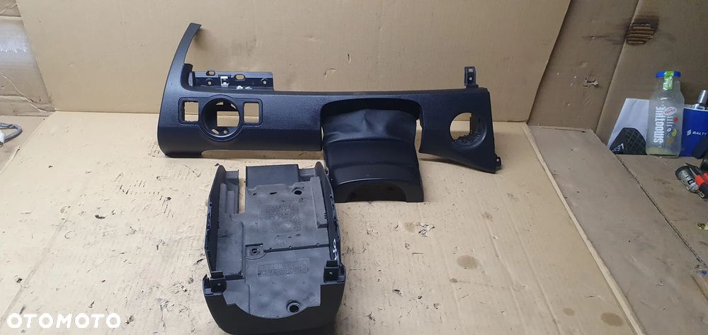 Osłona obudowa kolumny kierowniczej deski konsoli VW Passat B6 3C0858625A 3C1857200H - 1