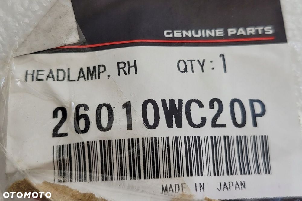 LAMPA PRAWA PRZÓD MITSUBISHI OUTLANDER IV SOCZEWKA 2021- 26010WC20P W5244 - 16