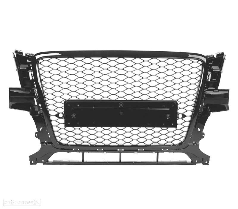 GRELHA FRONTAL AUDI Q5 8R 08-12 LOOK RS PRETO - 4