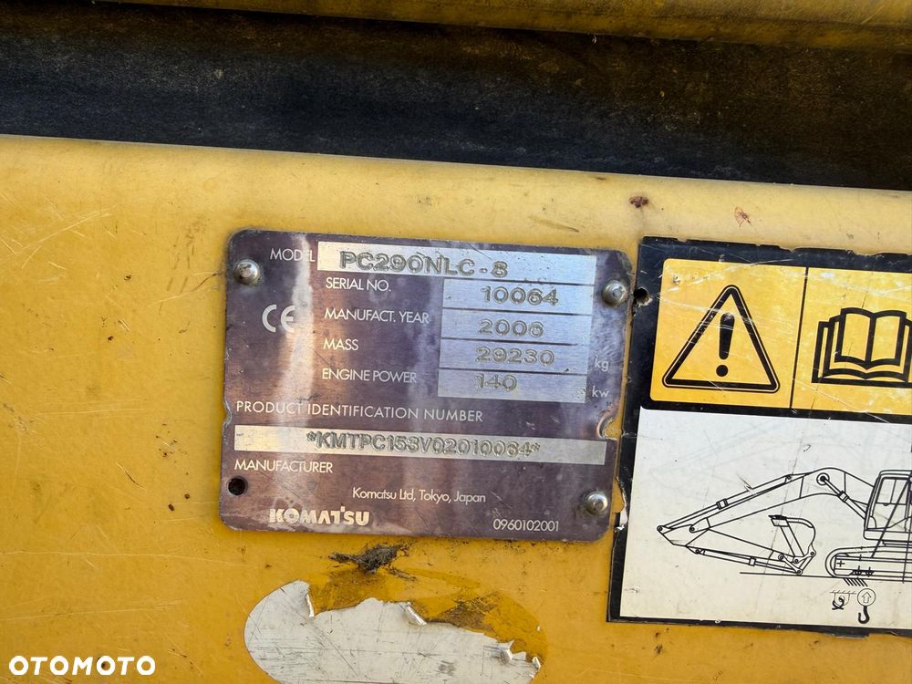 Komatsu PC290NLC-8 - 9