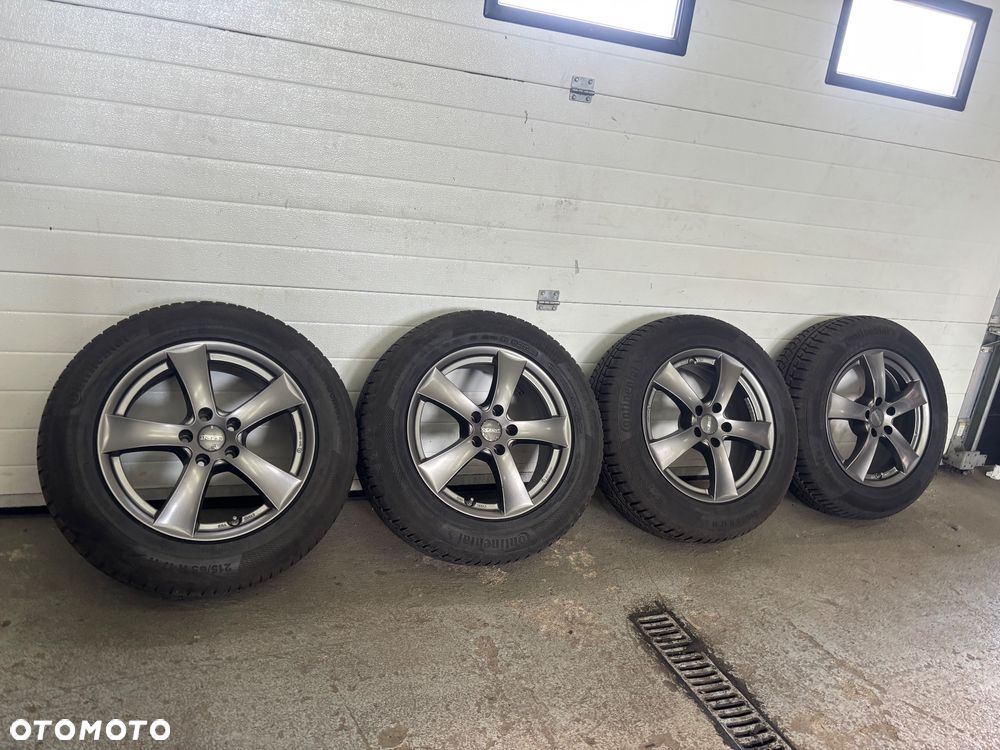 Alufelgi z Oponami Dezent 5x112 6.5Jx17 ET33 215/65/17 Continental - 1
