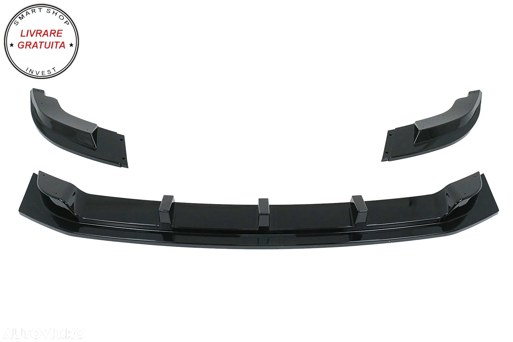 Prelungire Bara Fata Extensie Add-on VW Transporter T6 SPORTLINE (2015-up) Negru L- livrare gratuita - 6