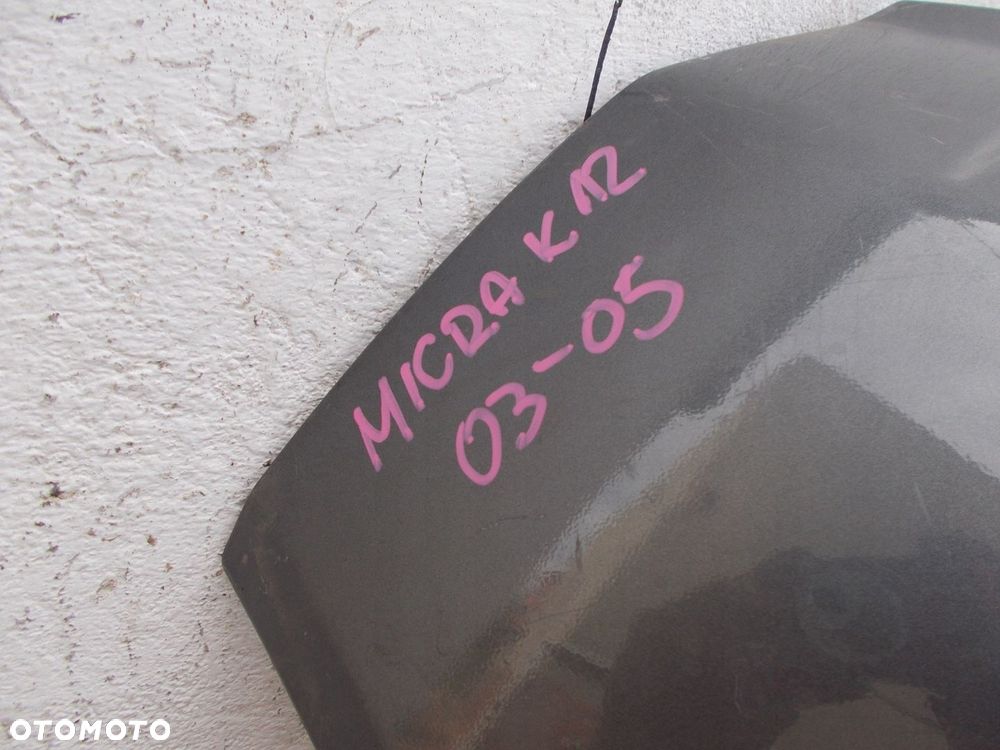 NISSAN MICRA K12 02-06 ZDERZAK PRZÓD PRZEDNI - 4