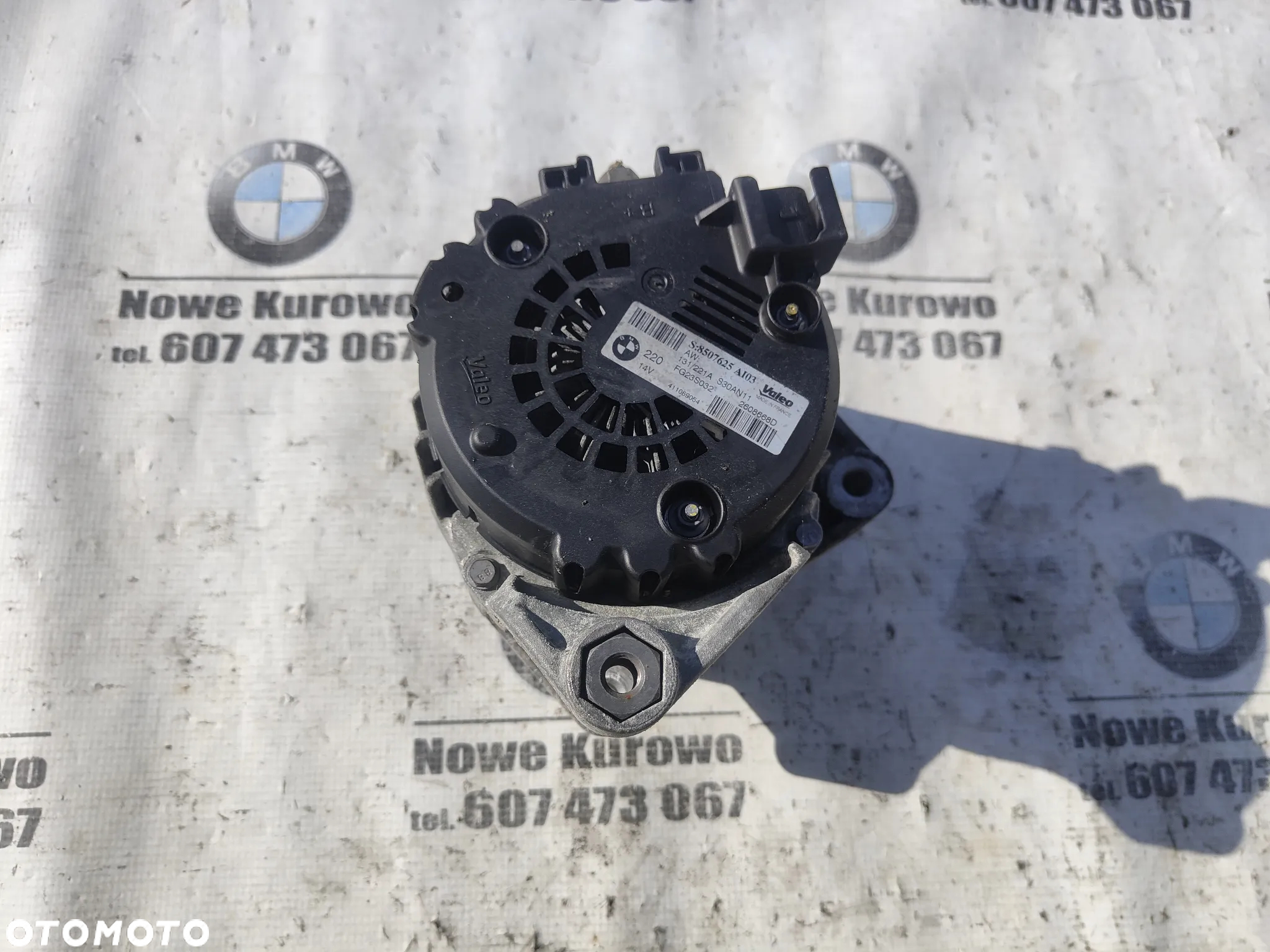 BMW F10 F20 F25 F30 2.0d N47 Alternator Valeo 8507625 - 3