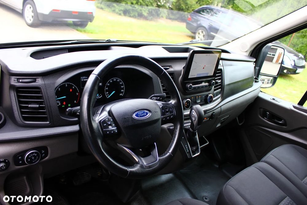 Ford TRANSIT 2.0 TDCI 170KM AUTOMAT L2H2 BLASZAK 3 OSOBOWY NAVIGACJA KAMERA - 19