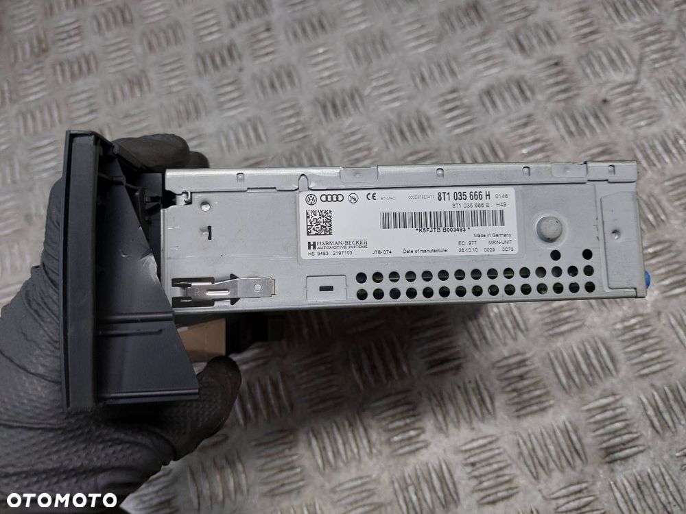 RADIO NAWIGACJA CZYTNIK SD GPS MMI AUDI A4 B8 8T1035666H - 4