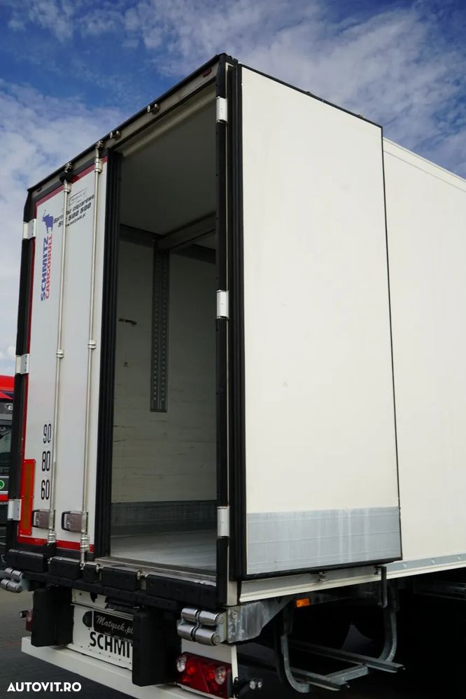 Schmitz Cargobull REFRIGERATED / CARRIER VECTOR 1550 / DOUBLE STOCK / 2 LIFTING AXLES / SAF - 14
