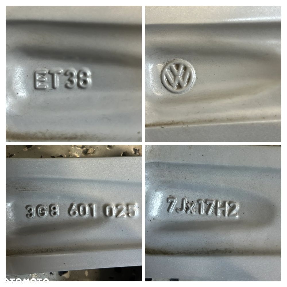 Oryginalne KOŁA FELGI 17 VW Arteon Passat B8 T-ROC Pirelli 215/55R17 7mm jak NOWE - 9