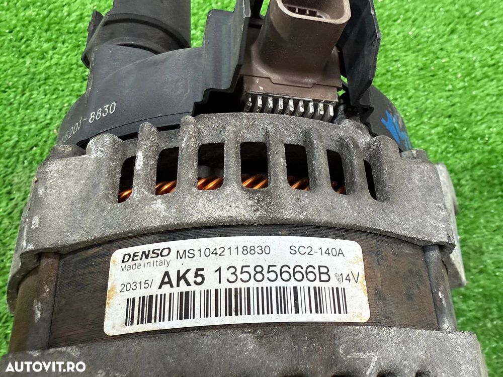 ALTERNATOR OPEL CORSA E 1.2 BENZINA 2015 COD OEM 13585666B 2014-2019 - 8