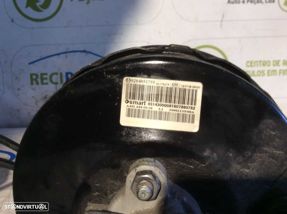 Servo freio Smart Fortwo 451 2008 - 2