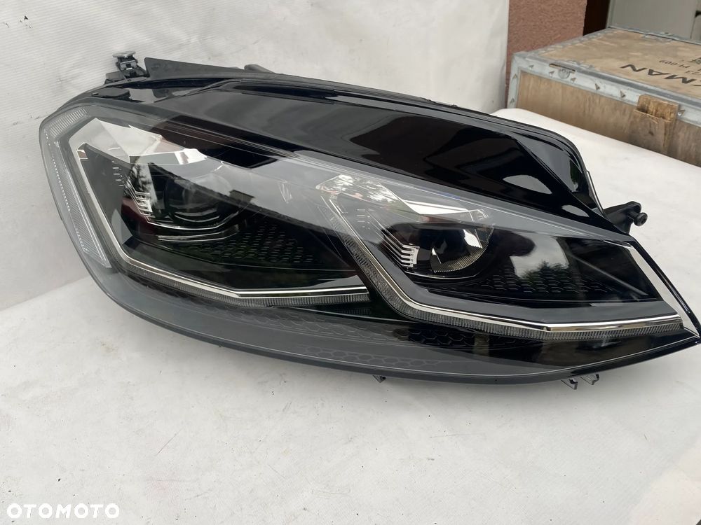 nowa lampa golf 7 VII full led prawa eu cała - 1