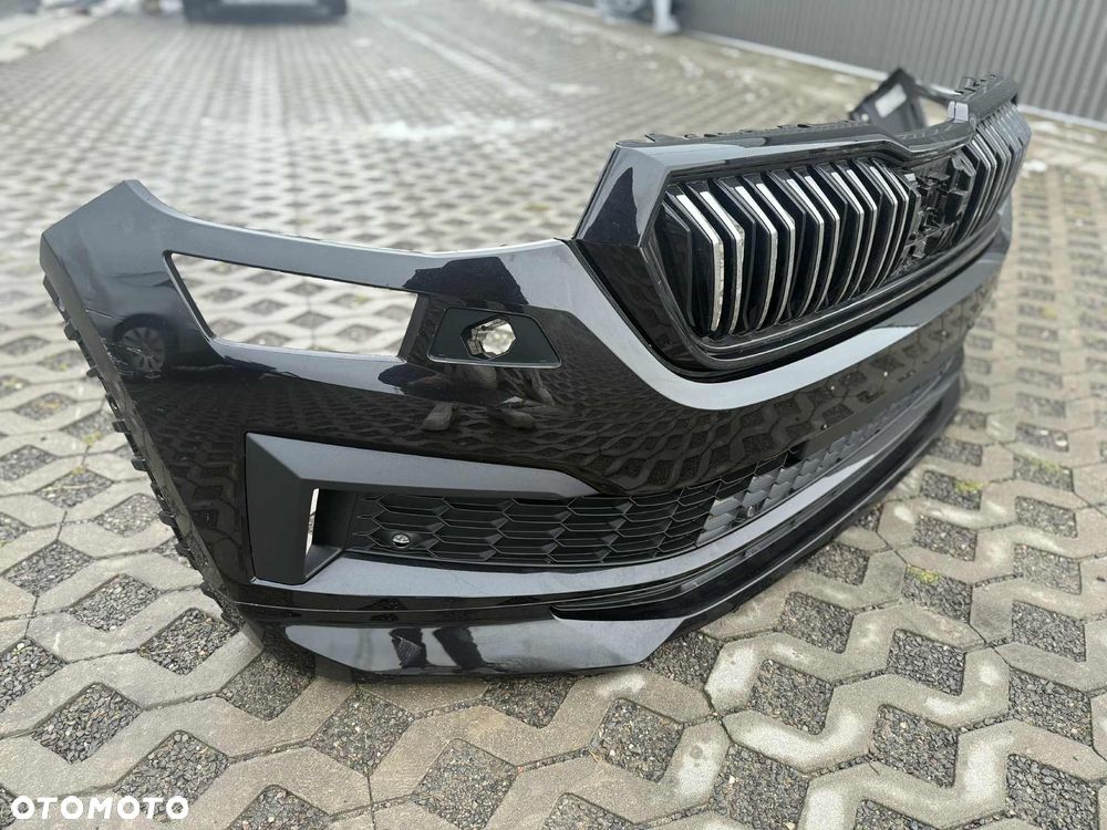 Skoda Kodiaq I Lift Sportline Zderzak Przód Przedni Kompletny 4xPDC Radar Spryskiwacze LF9R 21-24 - 11