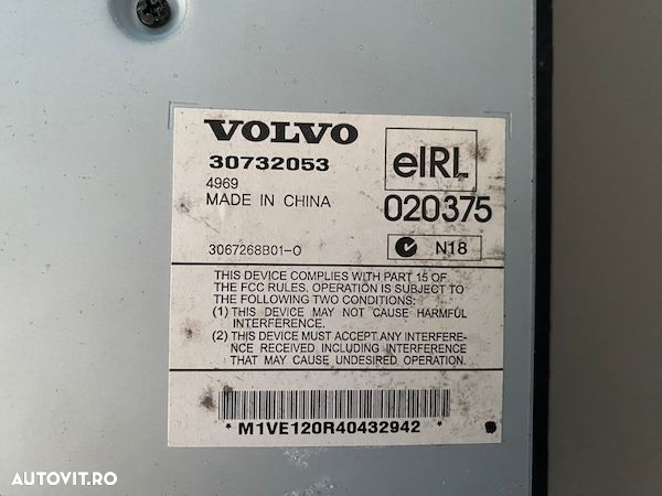 Statie audio VOLVO XC90 2003-2006 30732053 - 2