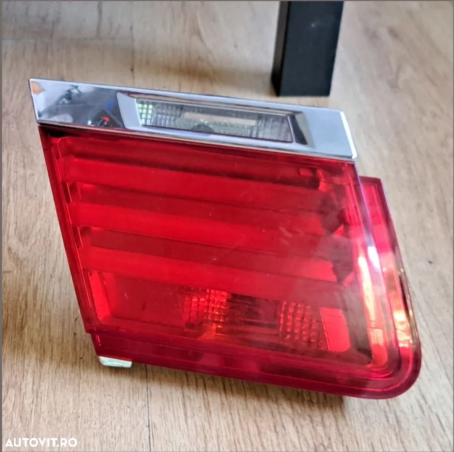 Stop tripla lampa stanga dreapta spate aripa 2008-2009-2010-2011-2012 model cu tenta rosie fara facelift bmw F01 F02 F03 F04h - 3