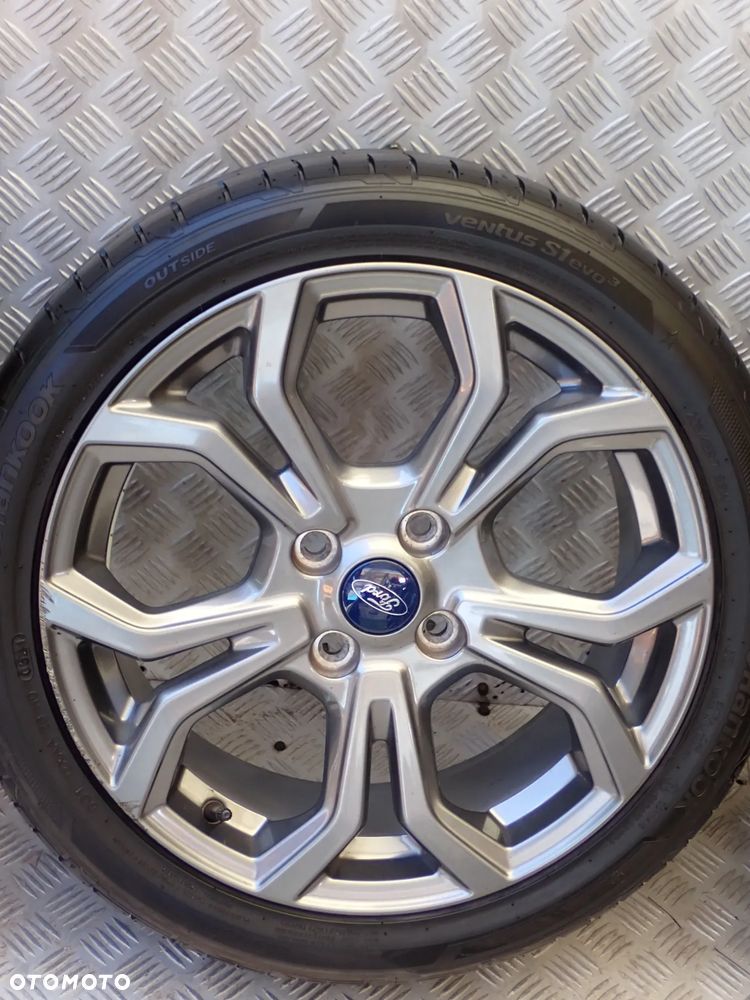 KOŁA FELGI ALUMINIOWE FORD  7JX17  ET 47,5  4X108  H1BJ-1007-D1A  H1BJ-1007-M1A Z OPONAMI LATO HANKOOK  205/45/17 - 6