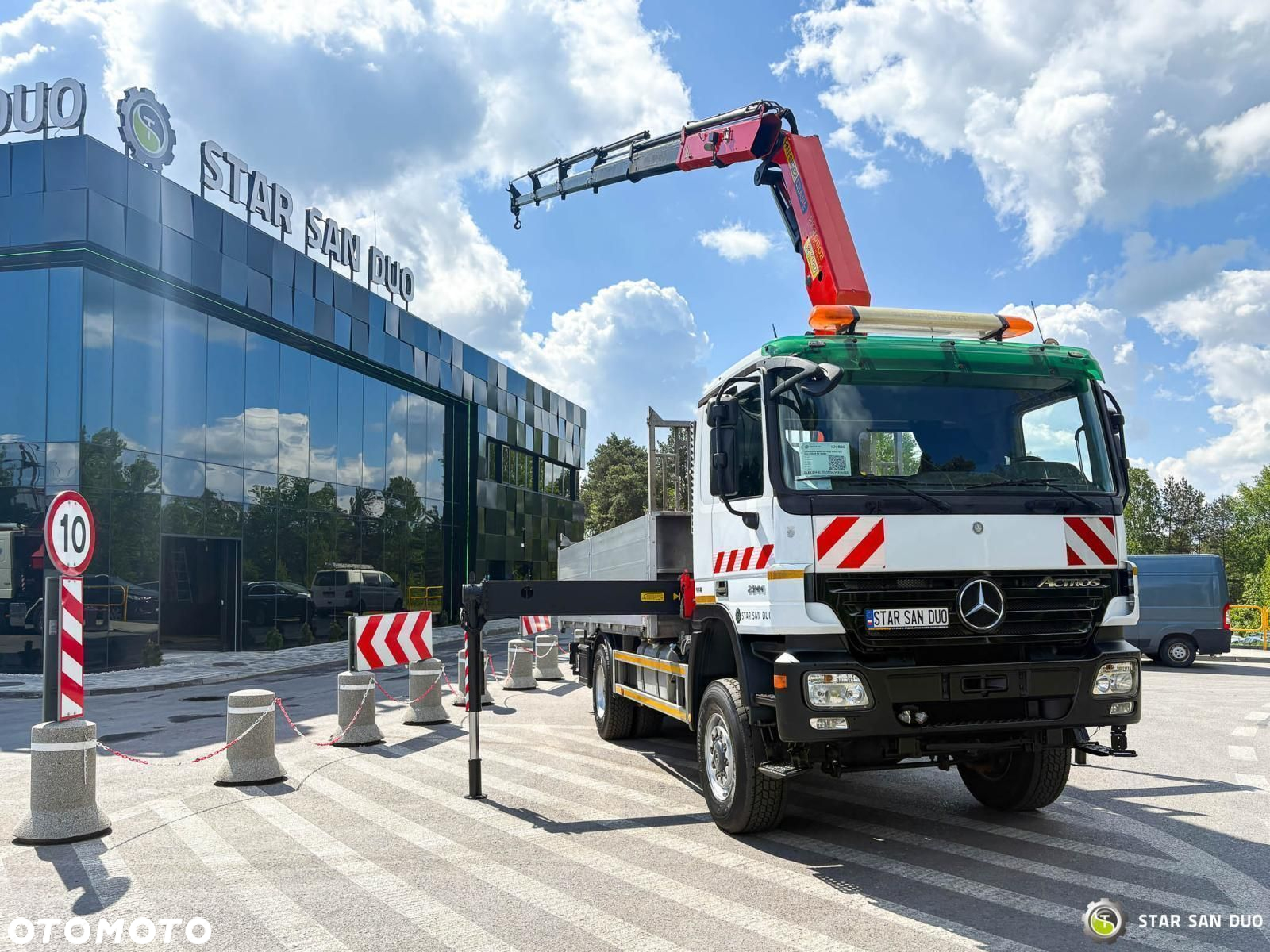 Mercedes-Benz Actros 2044A 4x4 Palfinger PK 20002 hds Żuraw - 3