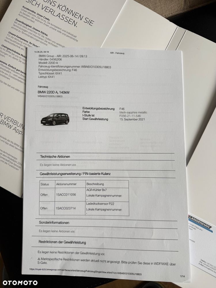 BMW Seria 2 220d Sport-Aut M Sport - 35