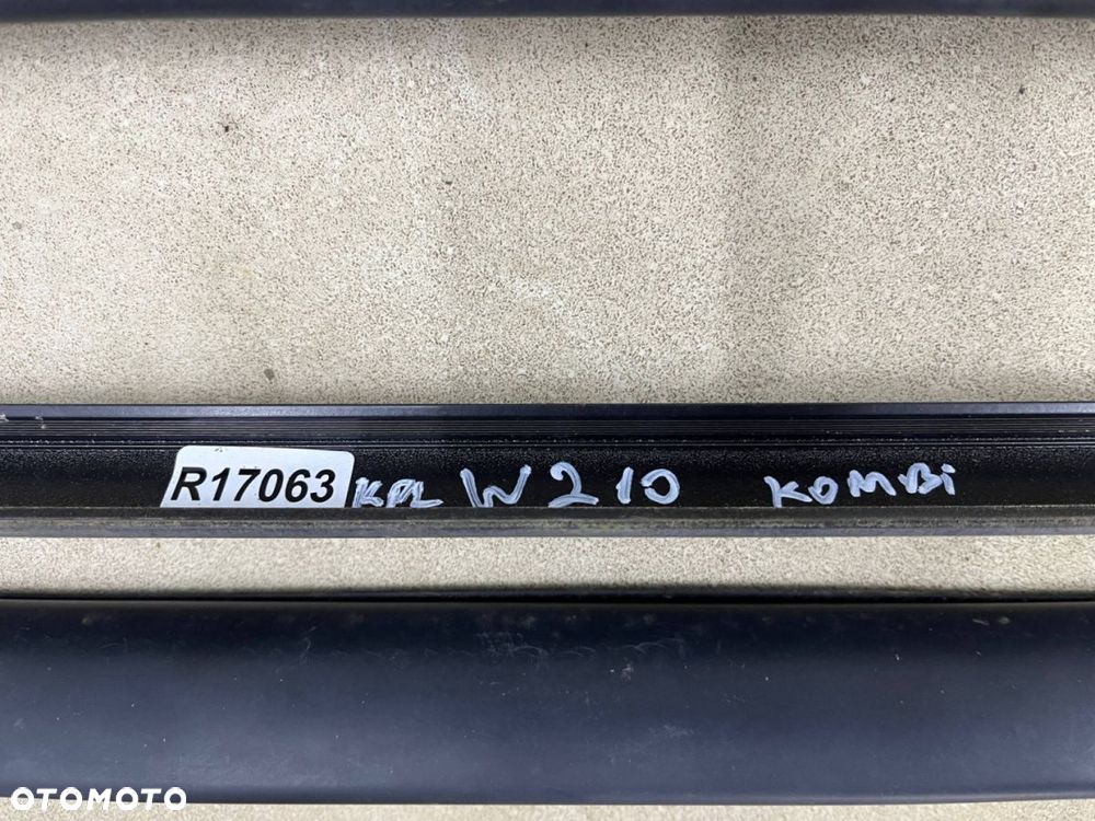 Relingi dachowe Mercedes w210 KOMBI 95-02r. lewa prawa + listwy nakładki KOMPLET - 16