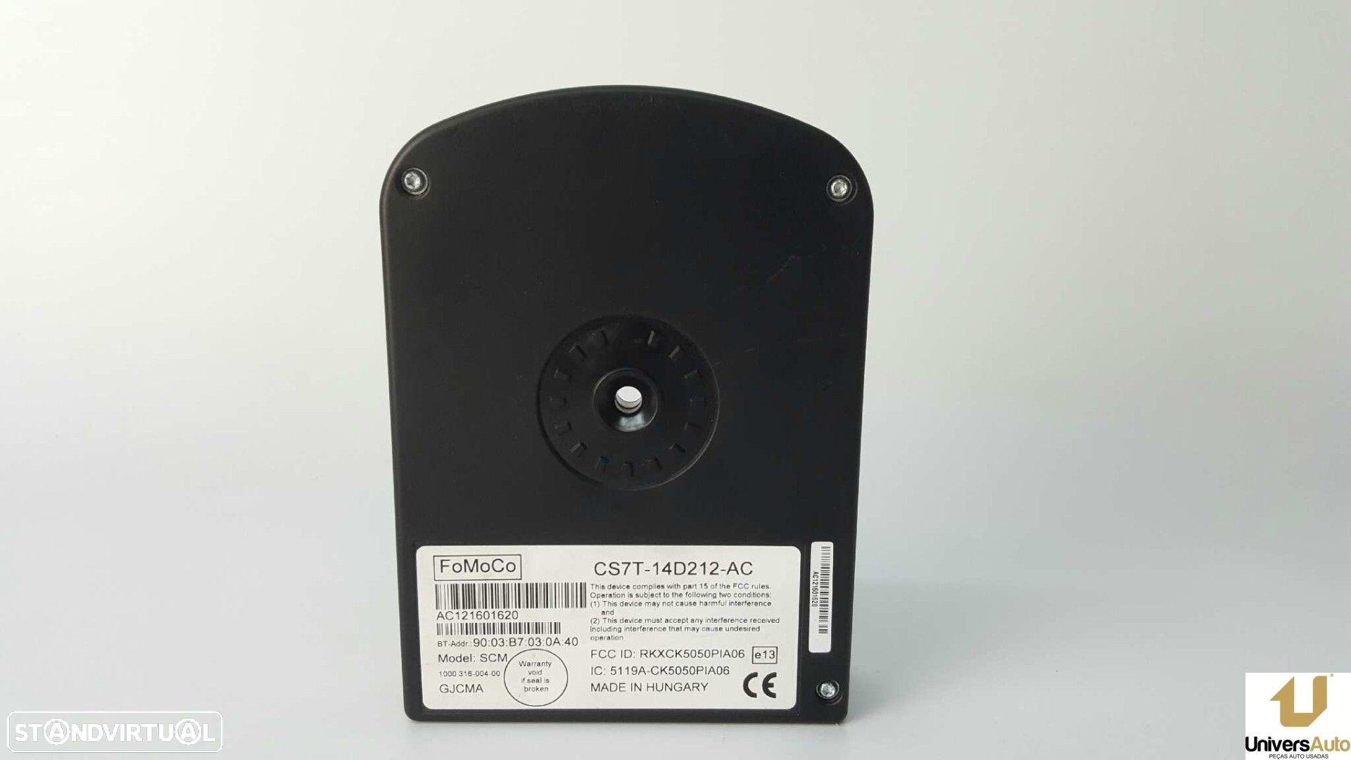 UNIDADE DE CONTROLE BLUETOOTH FORD C-MAX TREND - 1