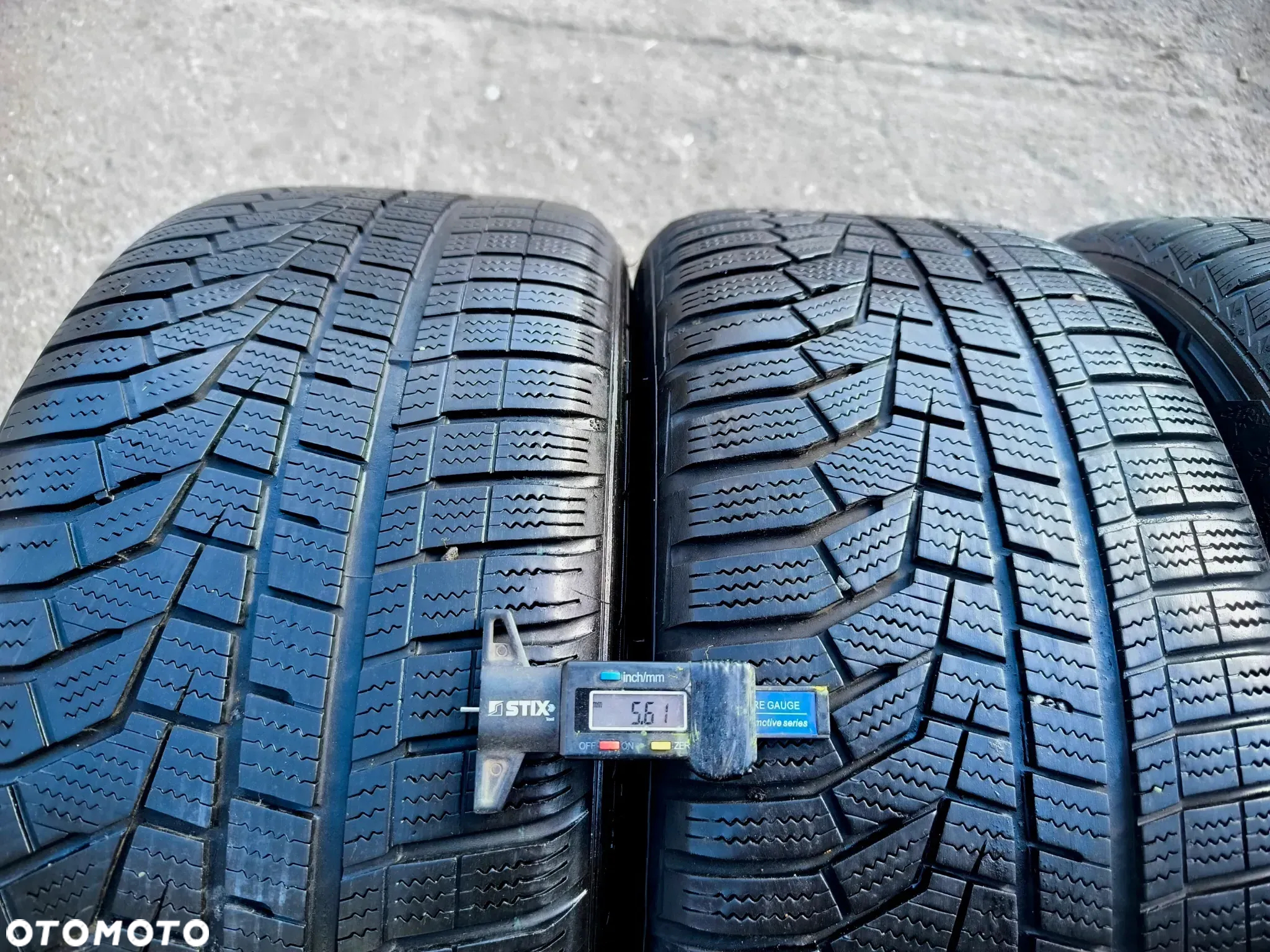 225/50R17 98H Opony Zimowe Zima HANKOO WINTER I*CEPT EVO2 5,5mm 21r. BARUM POLARIS 5 7,5mm 24r. Legnica ALU-RAD 225/50 - 6