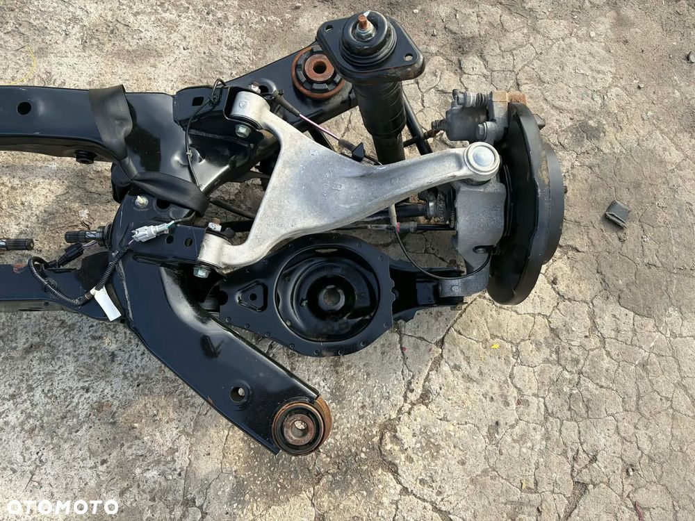 belka tył oś trawersa sanki nissan Murano Z51 4x4 08-14R + amortyzatory Orginał bez rdzy super stan import italy - 3