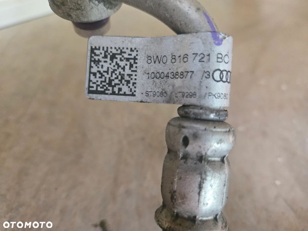 AUDI VW SKODA SEAT RURKA PRZEWÓD KLIMATYZACJI 8W0816721BC - 3