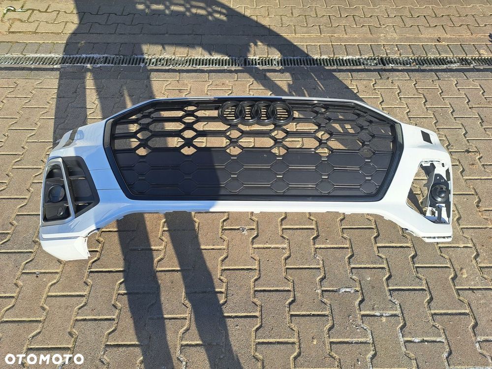 ZDERZAK PRZEDNI PRZÓD AUDI Q5 80A LIFT S-LINE PDC SPRYSK GRILL - 1