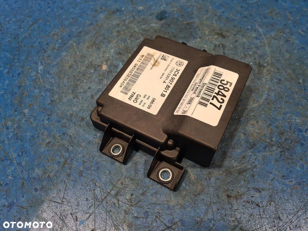 VOLKSWAGEN PASSAT CC STEROWNIK HAMULCA RĘCZNEGO 3C8907801B - 5
