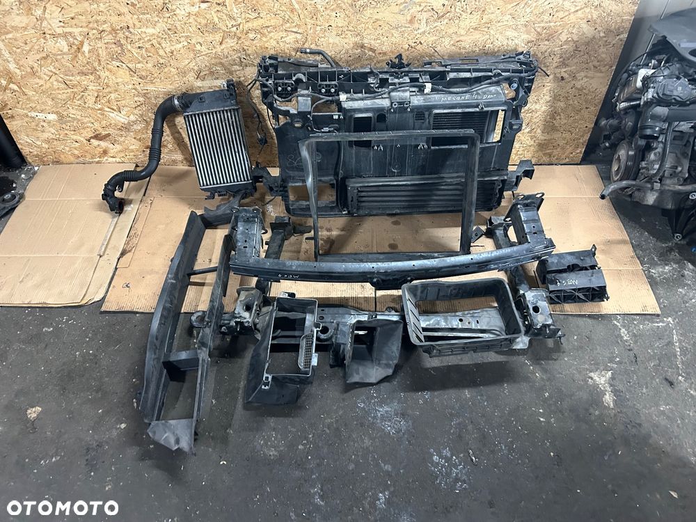 Renault Megane IV pas przedni kompletny 1.2 tce chłodnice belka wzmocnienie kierownica powietrzna - 1