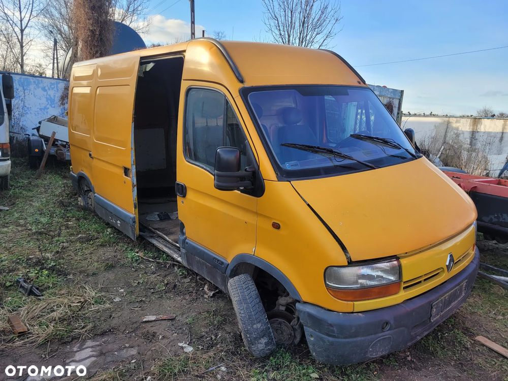 renault master II silnik 2.8 dti skrzynia sanki belka przód tył wahacz zacisk zwrotnica maglownica głowica wtrysk - 2
