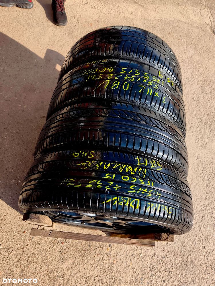 3x112 Felgi Alumniowe Alufelgi 15 Koła Letnie Lato SMART Fortwo I W450 1 II W451 2 Legnica ALU-RAD 5,5mm Czarne 155/60 175/55 - 19